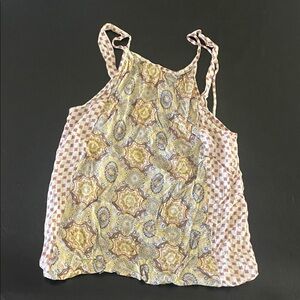 Elegant Patterned Camisole Top